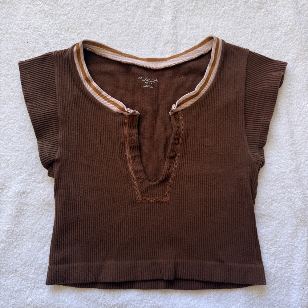 Urban Outfitters Out from Under Going for Gold Crop Top